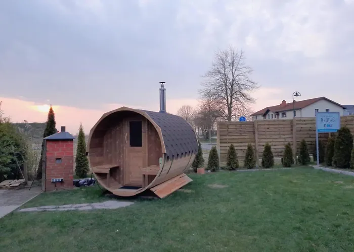 Dom wakacyjny Haffliebe Mit Sauna Und Kamin *