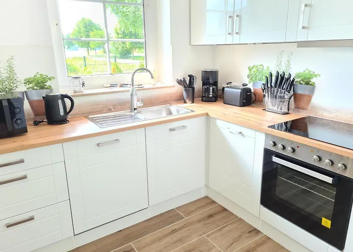 Dom wakacyjny Haffliebe Mit Sauna Und Kamin Rakow