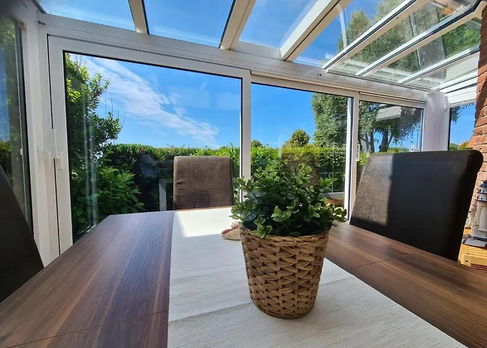 Dom wakacyjny Haffliebe Mit Sauna Und Kamin