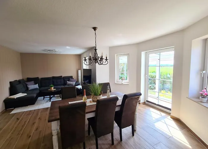 Haffliebe Mit Sauna Und Kamin Dom wakacyjny Rakow